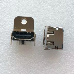 HDMI Connector 19P Female Socket 90 Degree