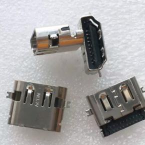 HDMI Female Connector 19P DIP